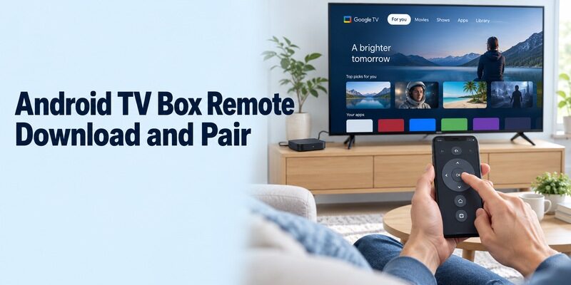 Android TV Box Remote Control App Free Download: Choose the Correct App and Pair Your Box