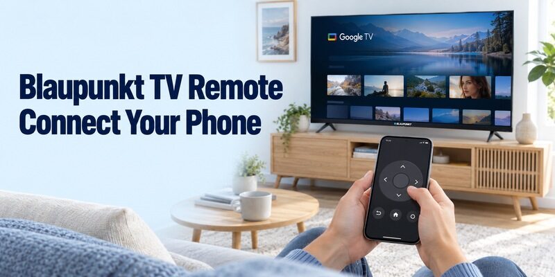 Blaupunkt TV Remote App Free: Pair Your Phone and Check the Controls