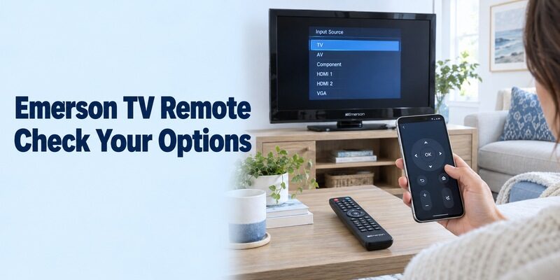 Free Emerson TV Remote App: Check Infrared, Smart Models, and Streaming Players