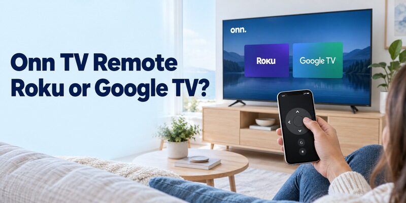 Onn TV Remote App Free: Set Up Roku or Google TV on Your Phone