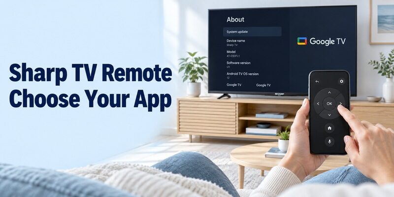 Sharp TV Remote App Free: Choose AQUOS, Roku, or Google TV Control