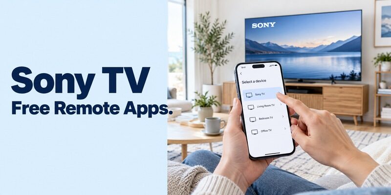 Sony TV Remote App Free: BRAVIA Connect and Google TV Options