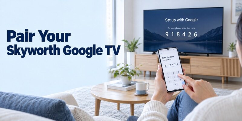 Skyworth TV Remote App Free: Set Up Google TV, CooLink, or CastPlay