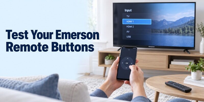 Free Emerson TV Remote App: Check Infrared, Smart Models, and Streaming Players