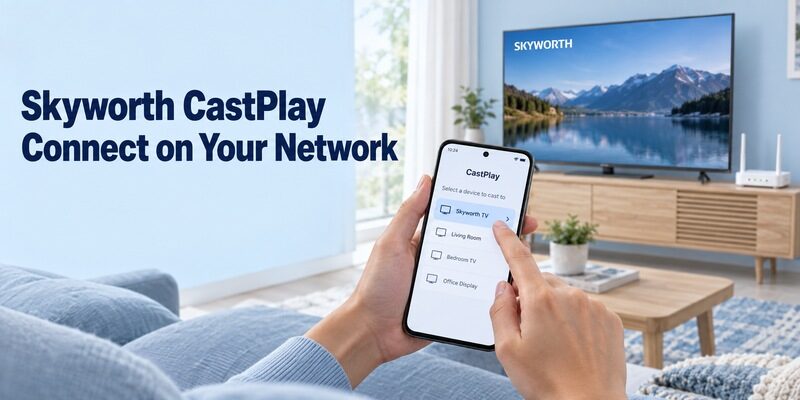 Skyworth TV Remote App Free: Set Up Google TV, CooLink, or CastPlay
