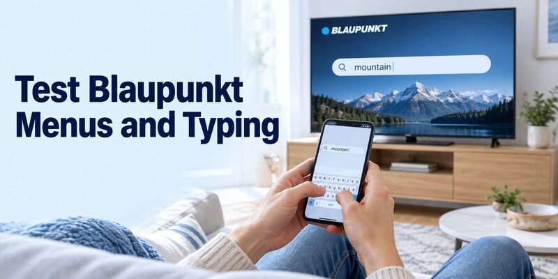 Blaupunkt TV Remote App Free: Pair Your Phone and Check the Controls