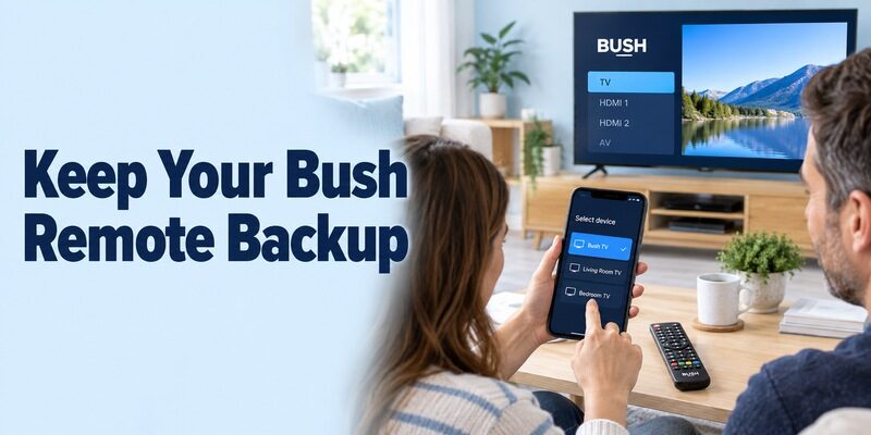 Free Bush TV Remote App: Set Up Smart Centre on a Supported TV